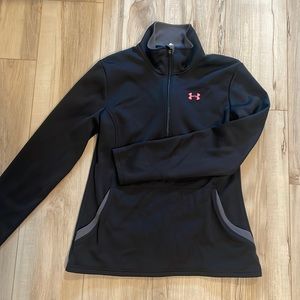Under Armour- Quarterzip Semi-Fitter Polyester size M